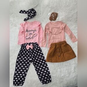 Girl's Outfit Set -12 Months-